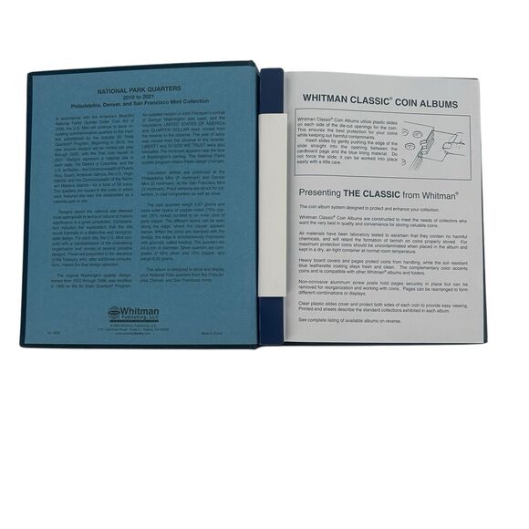 Whitman US National Park Quarter Coin Album 2010-2015 P, D & S Volume 1 #3058 - Picture 6 of 11
